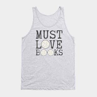 Must Love Books Tank Top